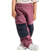 Didriksons - Kid's Dusk Pant 6 - Pantalones impermeables size 130, fucsia