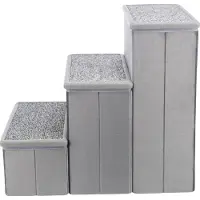 Trixie Escalera para mascotas - 34 × 45 × 50 cm - gris