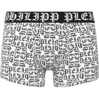 Philipp Plein Calzoncillo boxer negro / blanco
