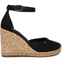 Tommy Hilfiger Zapatos destalonado negro