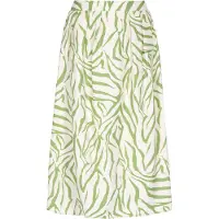 Usha Falda 'Festival' verde claro / offwhite