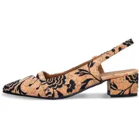 Nae Vegan Shoes Zapatos destalonado 'Zurie' marrón / negro