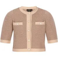 Faina Cárdigan beige / beige oscuro