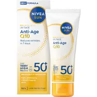 Nivea Protector Solar Uv Face Anti Age Q10 Spf 50 40 Ml