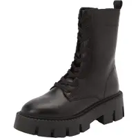 PS Poelman Botines con cordones negro