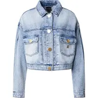 Armani Exchange para mujer. XW002260AF21338MB001 Chaqueta Denim azul (L), Casual, Algodón, outlet 2026.