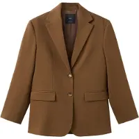 Mango Blazer caramelo