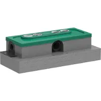 Hansgrohe uBox Universal GK: Sistema universal para desagües de ducha, carcasa para instalación empotrada, 1 unidad.
