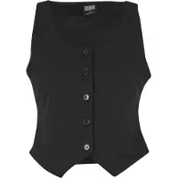Urban Classics Chaleco para traje negro