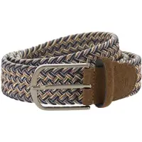 Boggi Milano Cinturón amarillo pastel / oliva / lavanda / negro