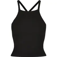 Urban Classics Top de punto negro
