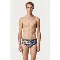 Arena Men's Icons Swim Low Waist Short A Neon Blue Multi Talla: 105 | Bañadores Outlet | Hombre | Azul