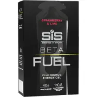 Sis Caja De Geles Energéticos Beta Fuel Fresa Y Lima 60ml 6 Unidades