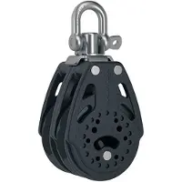 Harken Bloque De Doble Trinquete Para Cabo 57 Mm