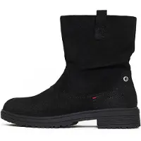 Minnetonka Botines con cordones 'Joli' negro