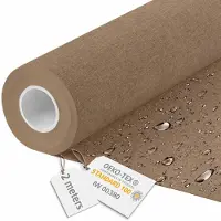 OEM Tela impermeable para toldos, de 160 cm de ancho, 600D, color canela