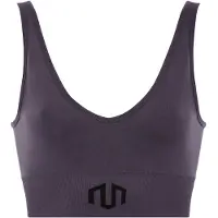 MOROTAI Sujetador deportivo 'Naikan' gris oscuro / negro