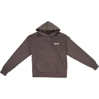 Dropsize Sudadera marrón / blanco