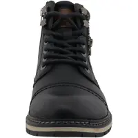 Tom Tailor Botas con cordones negro