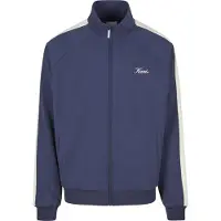 Karl kani Sudadera con cremallera navy / blanco lana