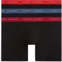 Tommy Hilfiger Calzoncillo boxer rojo / rojo oscuro / negro / blanco