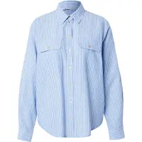 ONLY Blusa 'ONLWENDY' azul / blanco