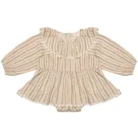 Louise Misha Rompers India Multicolor Stripes Talla: 3M | Bodis Infantiles Outlet | kids