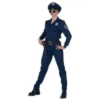 MOM Disfraz De Mujer Policía