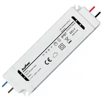 Alcapower Fuente de alimentación de 24W, 12V, IP67, resistente al agua
