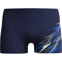 Speedo - Medley Logo Aquashort - Pantalones de baño size 9, azul
