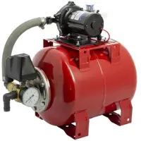 VETUS Sistema de bombeo de agua antiguo para agua potable, 19 litros, 12 voltios, color rojo. Marca Rot, talla única