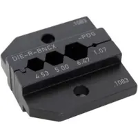 Neutrik Matrize DIE-R-BNCX-PDG, color negro, 1 unidad (DIE-R-BNCX-PDG)