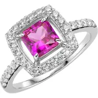 Giorgio Martello Milano Anillo rosa / plata