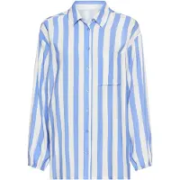 s.Oliver Camiseta para dormir azul oscuro / blanco