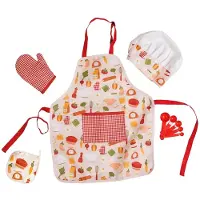 Eurekakids Disfraz De Chef Con Accesorios De Cocina Para Niños