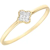 Luigi Merano Anillo oro / transparente