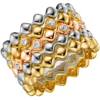Giorgio Martello Milano Anillo oro / plata