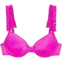 LASCANA Top de bikini fucsia