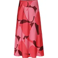 TATUUM Falda 'Lila' rosa claro / rojo / burdeos