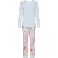 s.Oliver Pijama azul cielo / naranja / rosa / blanco