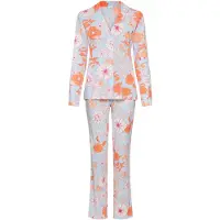 s.Oliver Pijama azul claro / naranja / rosa / blanco