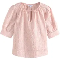 Next Blusa rosa / blanco