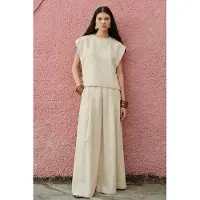 Devotion Twins Loyalty Long Skirt Lino Ecru Talla: XS | Faldas Maxi Outlet | Mujer | Marrón