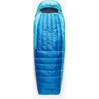 Sea to Summit - Sacos de dormir para trekking - Trek -1C/30F Down de Nylon - Talla Largo - Azul