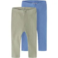 TWO SOON Leggings azul / caqui