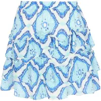 IZIA Falda azul / navy / turquesa / blanco