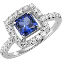 Giorgio Martello Milano Anillo azul / plata / transparente