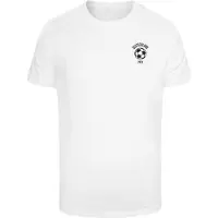 Mister tee Camiseta 'Football Bear' amarillo oscuro / rojo / negro / blanco