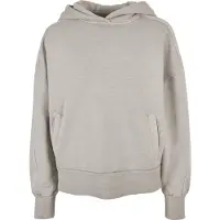 Urban Classics Ladies Heavy Terry Garment Dye Hoody Warmgrey Talla: XS | Sudaderas con Capucha Outlet | Mujer | Gris