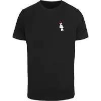 Mister tee Camiseta 'Love Sign' rojo sangre / negro / blanco